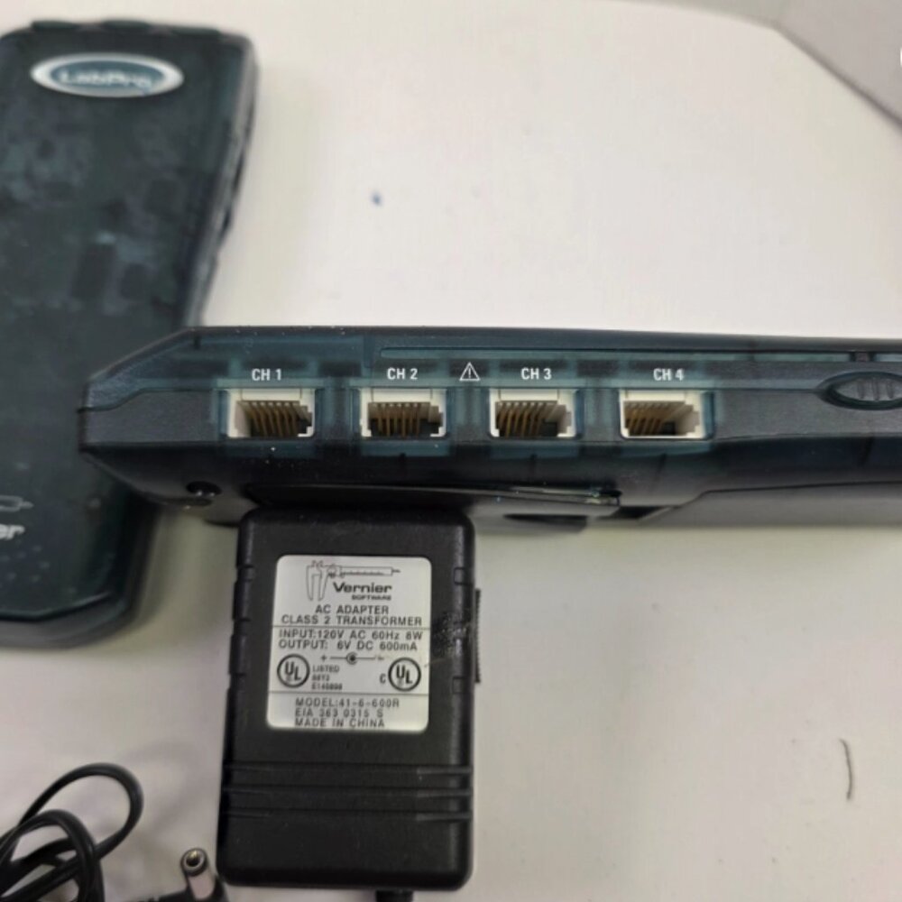 2 Vernier LabPro Data Loggers Collection Sensor Unit w/Power Adapters - Picture 3 of 3